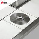 GrillTisch Aschenbecher-Einsatz - Teak-Holzoptik