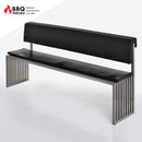 Edelstahl Sitzbank Magic, 188cm - ohne Rückenlehne