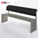 Polsterung für Edelstahl Sitzbank Magic, 188cm - Rückenlehne