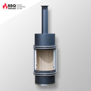 Cheminée Edelstahl Grillkamin Design