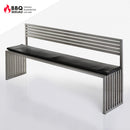 Polsterung für Edelstahl Sitzbank Magic, Gross - Sitzauflage