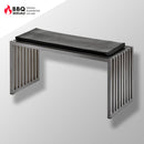 Edelstahl Sitzbank Magic, Klein